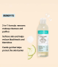 Benefits, 3-in-1 formula: removes makeup cleanses and purifies, Softens skin and helps reduce blackheads and blemishes, Gentle gel that helps protect the skin barrier