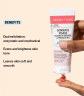 Benefits, Dual exfoliation: enzymatic and mechanical, Evens and brightens skin tone, Leaves skin soft and smooth