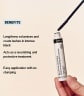 Benefits, Lengthens volumises and coats lashes in intense black, Acts as a nourishing and protective treatment, Easy application with no clumping