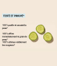 Testé et prouvé*, 100% purifie et assainit la peau*, 100% affine immédiatement le grain de peau*, 100% atténue visiblement les rougeurs*