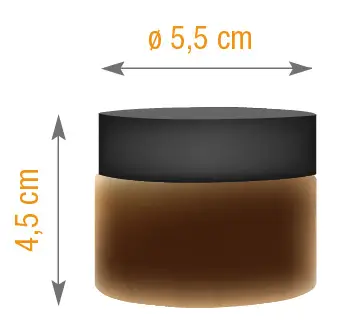 Τεχνικά-σχήματα_50ml-γυάλινα βάζα_κεχριμπαρένιο