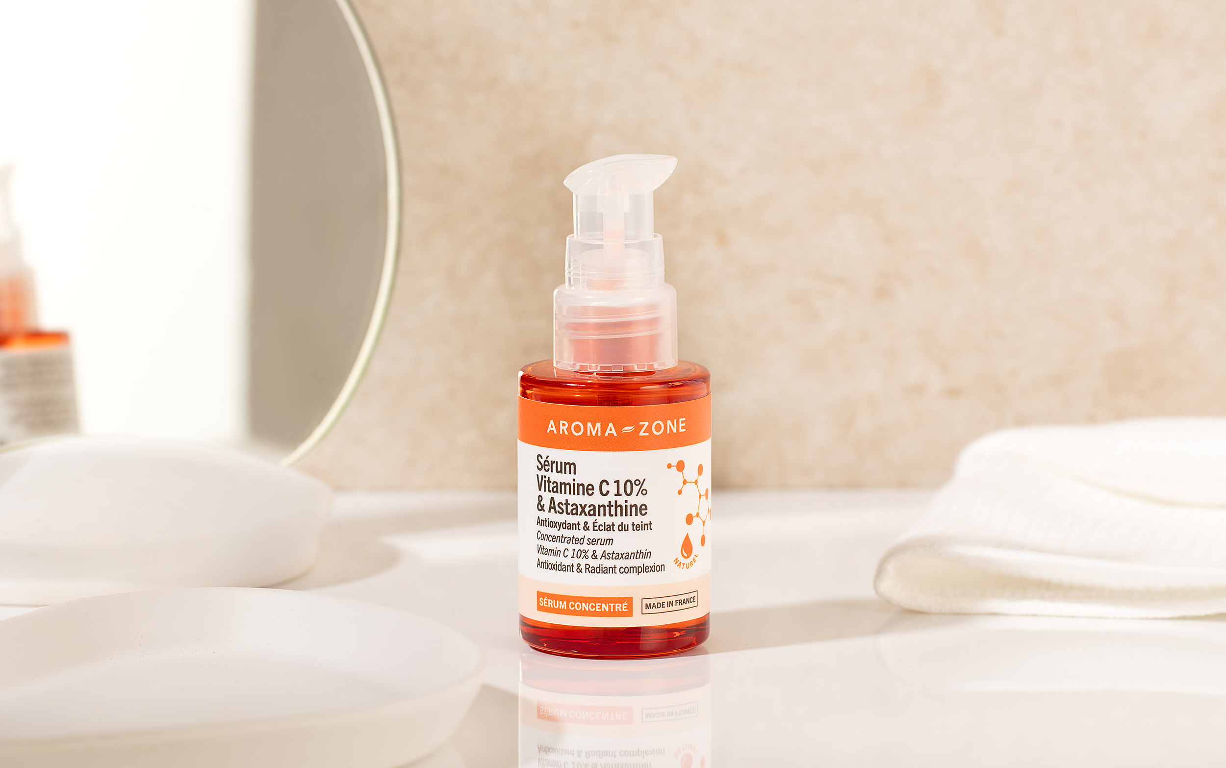 Sérum Vitamine C visage concentré 10 AromaZone