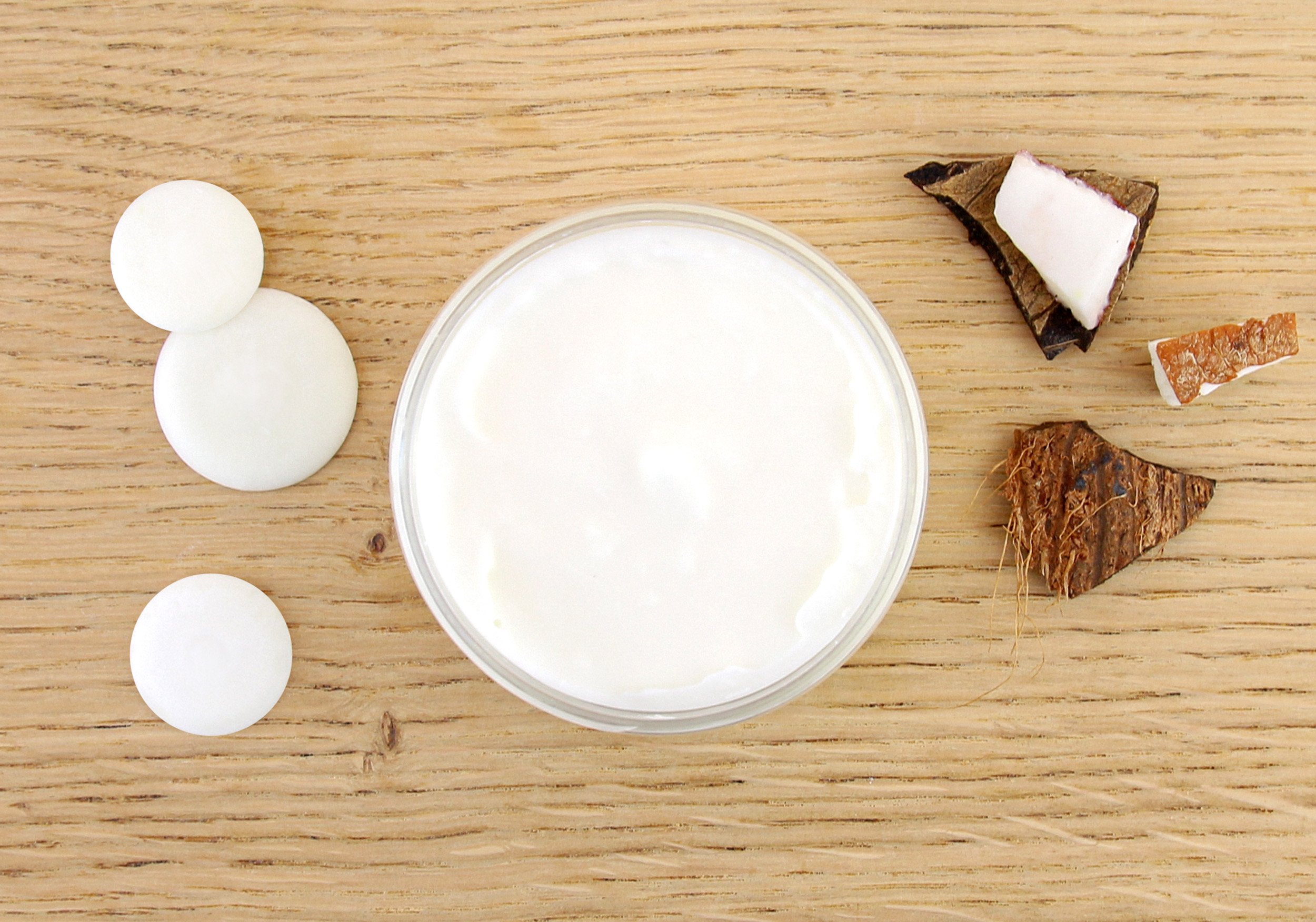 Balsamo corpo nutriente al cioccolato bianco e cocco