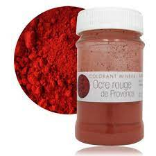 Colorant minéral Oxyde rouge