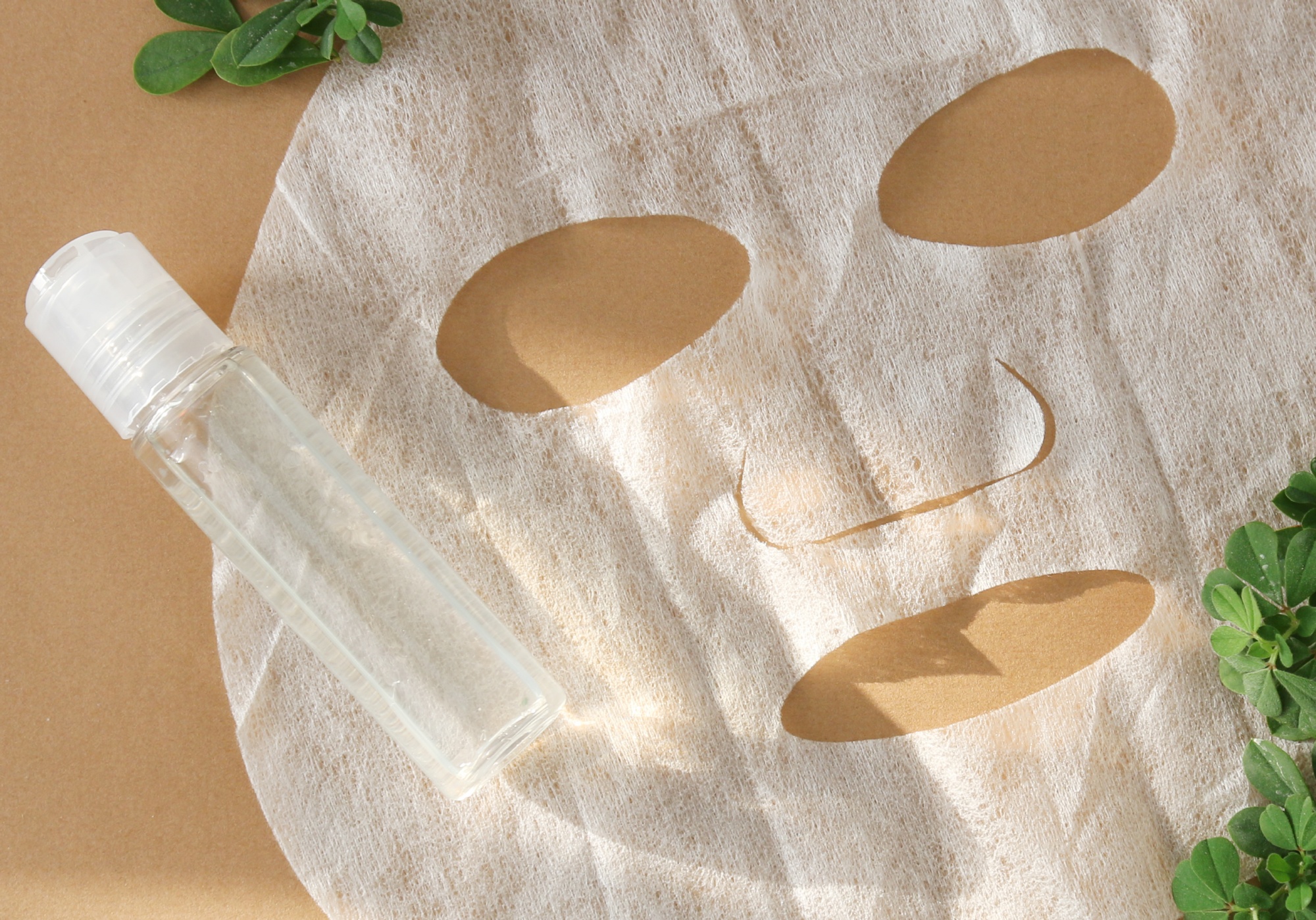 Lotion "peau nette" pour masque en tissu