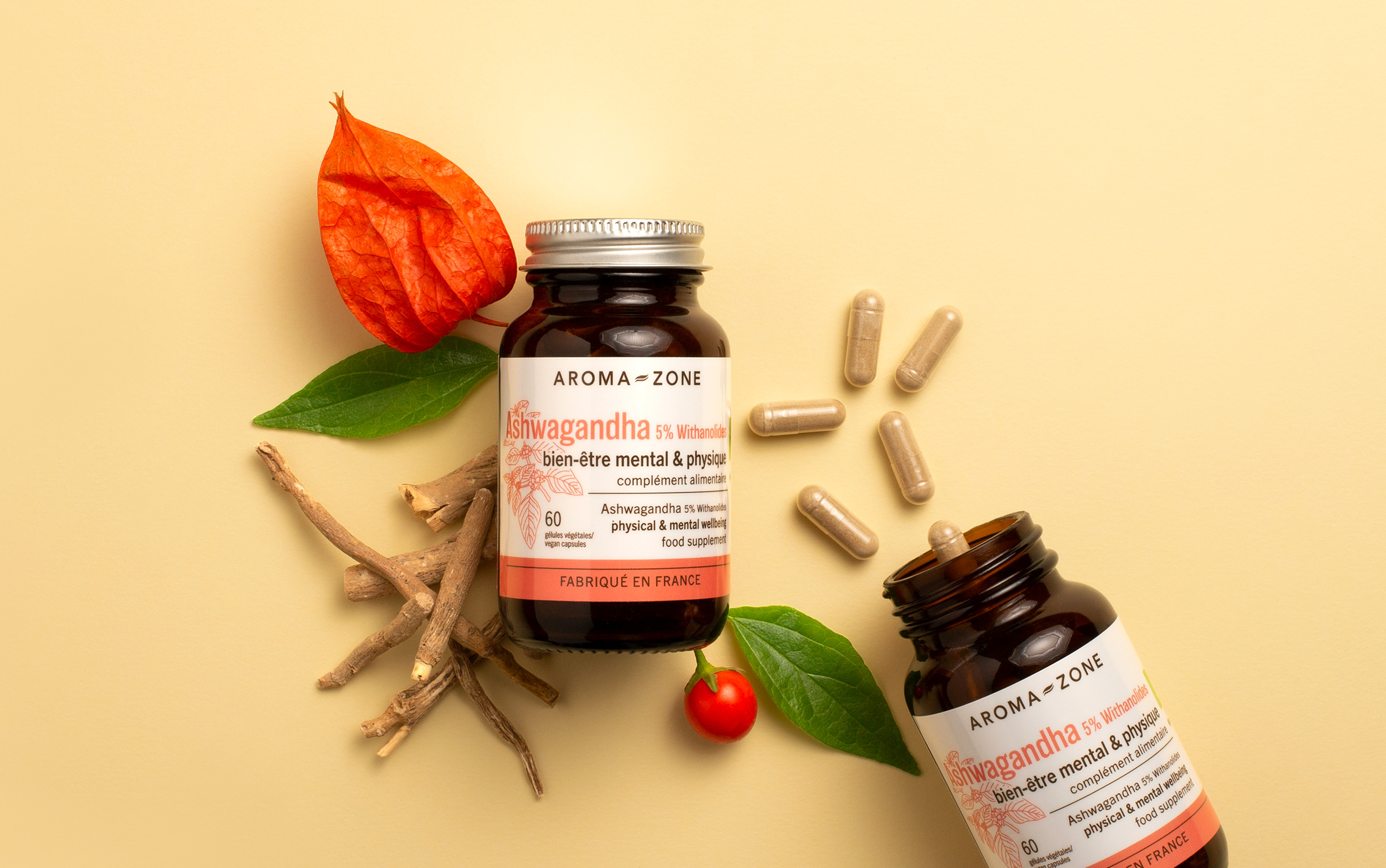 Ashwagandha BIO 60 gélules AromaZone