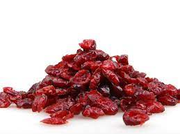Quelques cranberries séchées