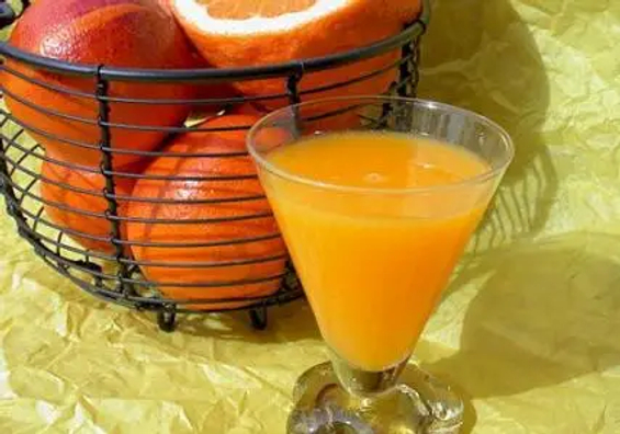 Cocktail pamplemousse et orange sanguine multi vitaminé