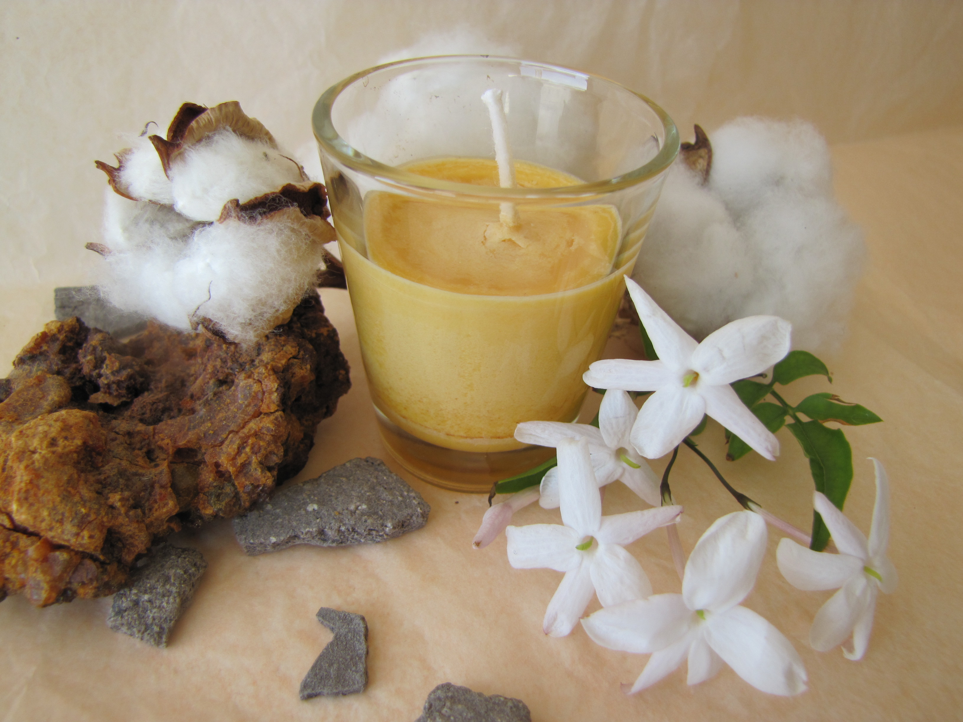 Bougie de massage douceur coton & jasmin