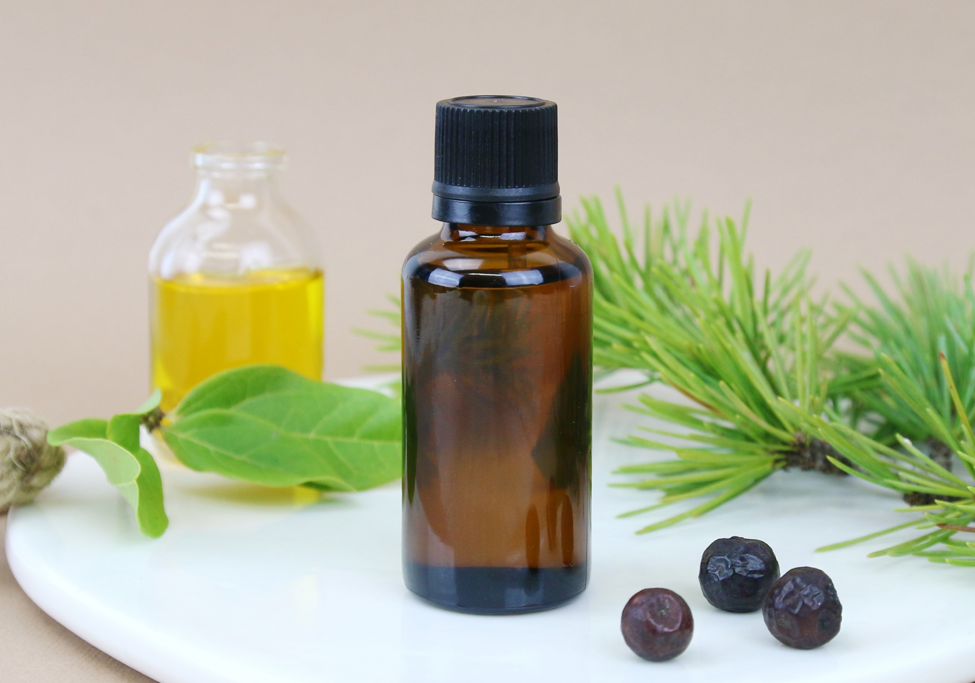 Huile de massage revitalisante en cas de fatigue nerveuse aux huiles essentielles