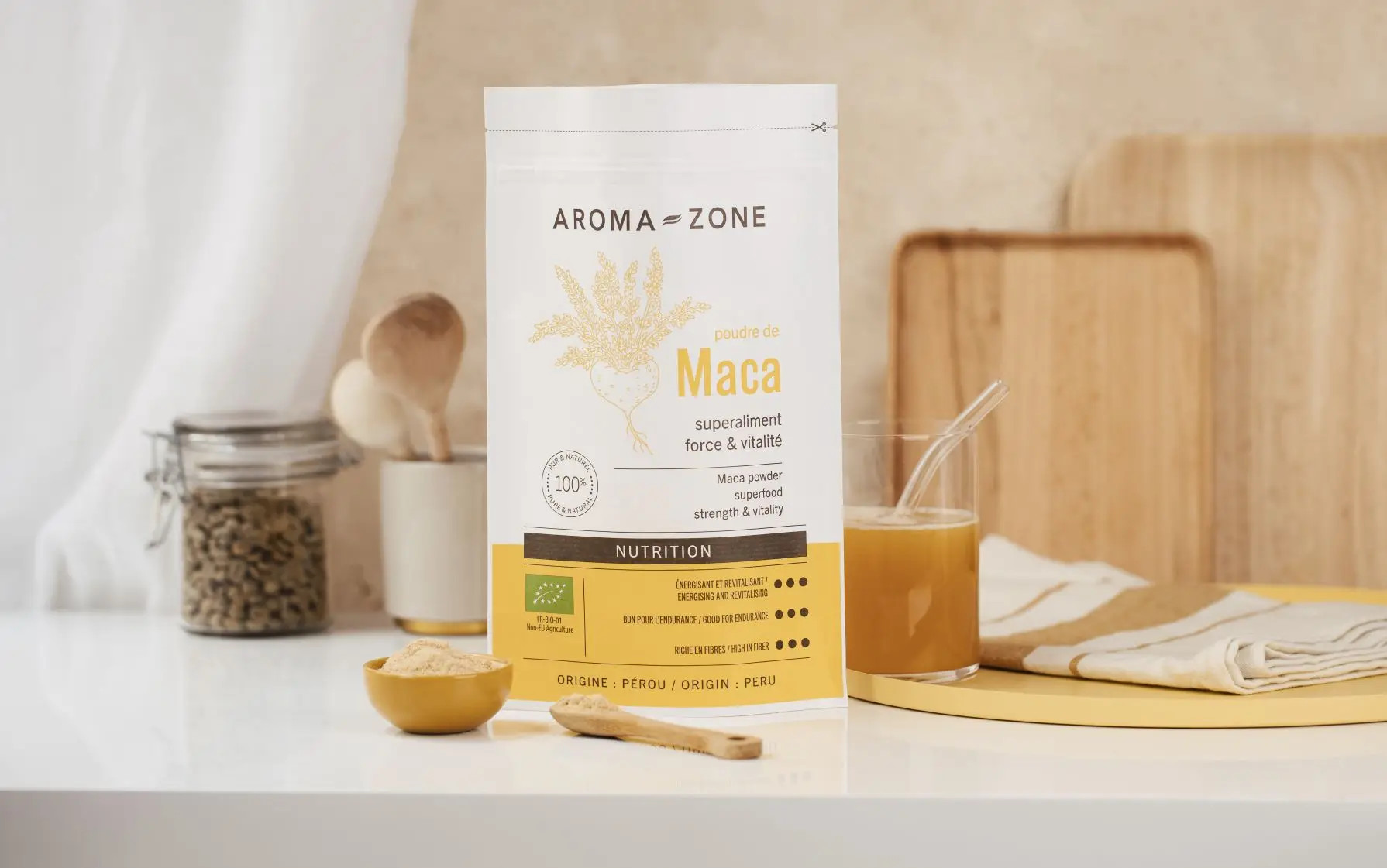 Poudre de Maca : ses bienfaits - Aroma-Zone