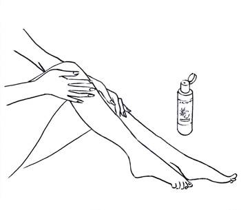 Séchez votre peau avant d'appliquer votre déodorant anti-transpirant.