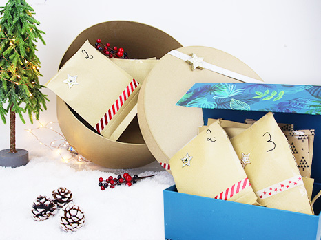 Tuto Calendrier de l'Avent : Les pochettes surprises