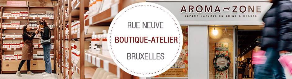 Votre boutique Aroma-Zone Bruxelles