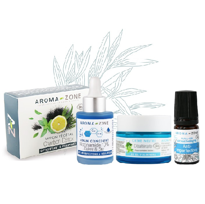 routine peau imperfections