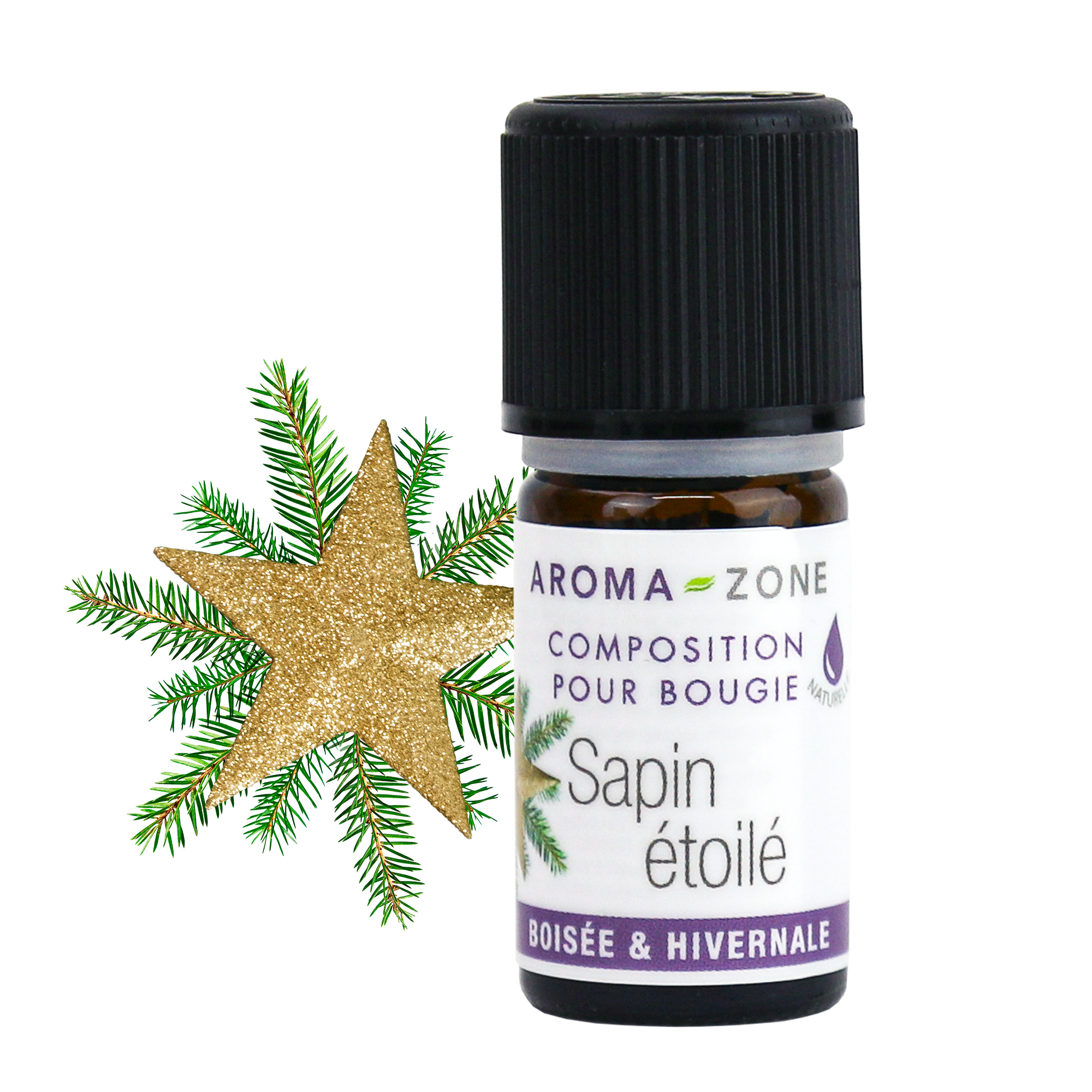 Parfum pour bougie Sapin étoilé 5 ml