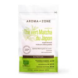 Complément alimentaire Poudre de Thé vert Matcha du Japon BIO 