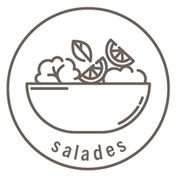 salades ou plats