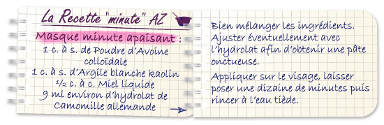 recette minute avoine beaute