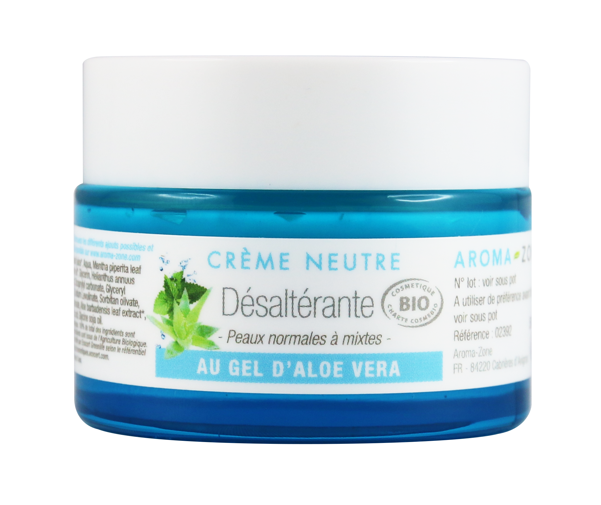 Base neutre Creme desalterante bio 50ml 0