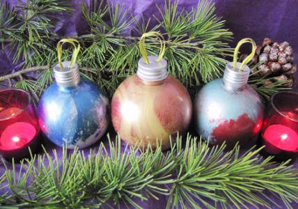 Recette Boules décoratives de Noël
