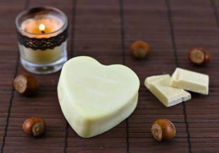 Recette Barre de massage gourmande Cacao blanc & Noisette