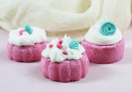Recette Cupcakes pour le bain 