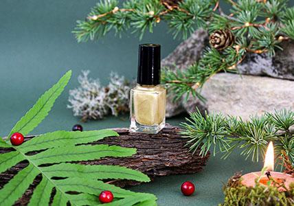 Recette Vernis naturel pailleté Or