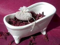 Infusion douce pour le bain aux fleurs de Lavande et Hibiscus