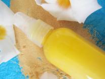 Lait corps sprayable à la DHA autobronzante