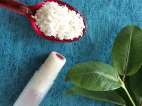 Stick à lèvres bicolore Coco cœur Fraise des bois