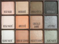 Palette d'ombres à paupières 100% minérales