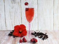 Champagne Fleur d'Hibiscus & Framboise