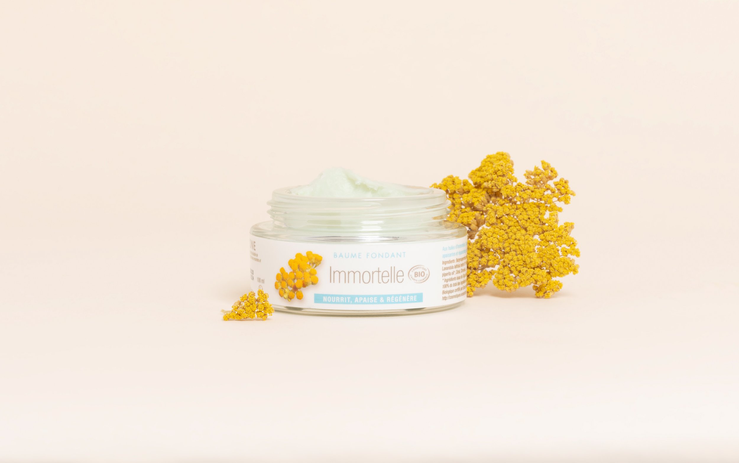 Baume au Karité et à l'IMMORTELLE BIO