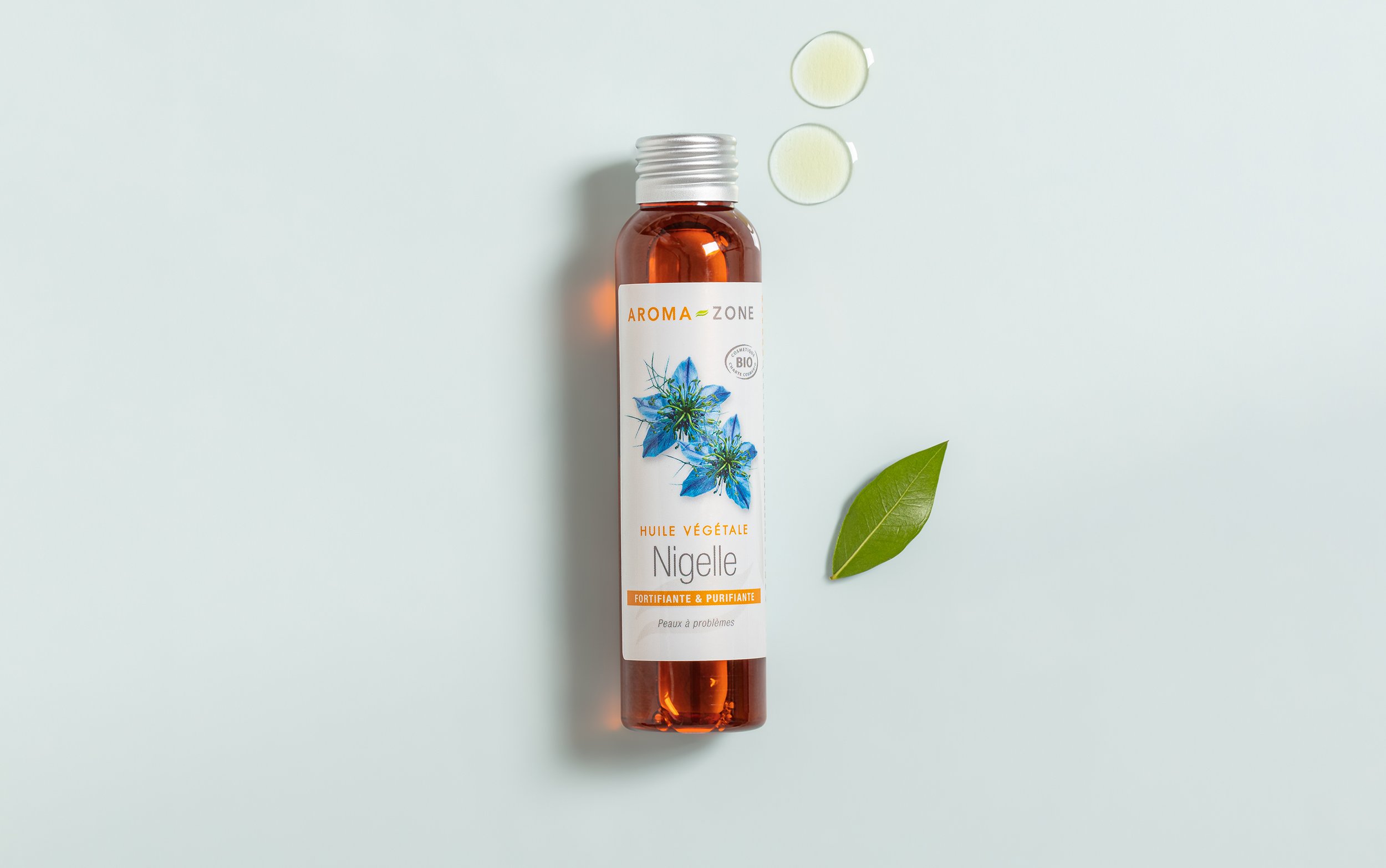 Huile De Nigelle Bio (Cumin Noir) - 100% Pure, Naturelle, Flacon 110g - Neuf, Soin Visage Et Corps