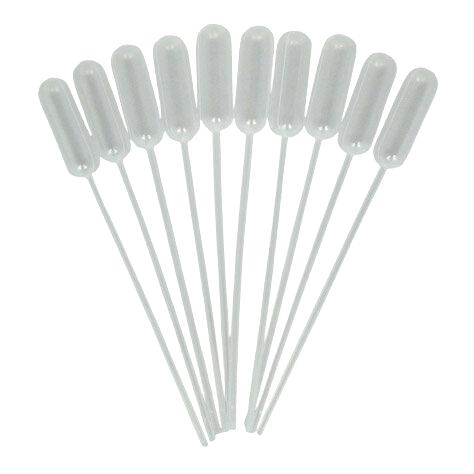 Pipette in plastica 3 ml con stelo lungo (set di 10) - Aroma-Zone