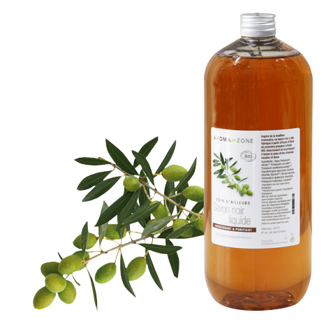 Véritable savon noir à l'huile essenteille d'Eucalyptus déliKtess®