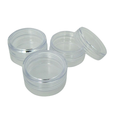 Petits pots en plastique transparent 10 g (lot de 3) AromaZone