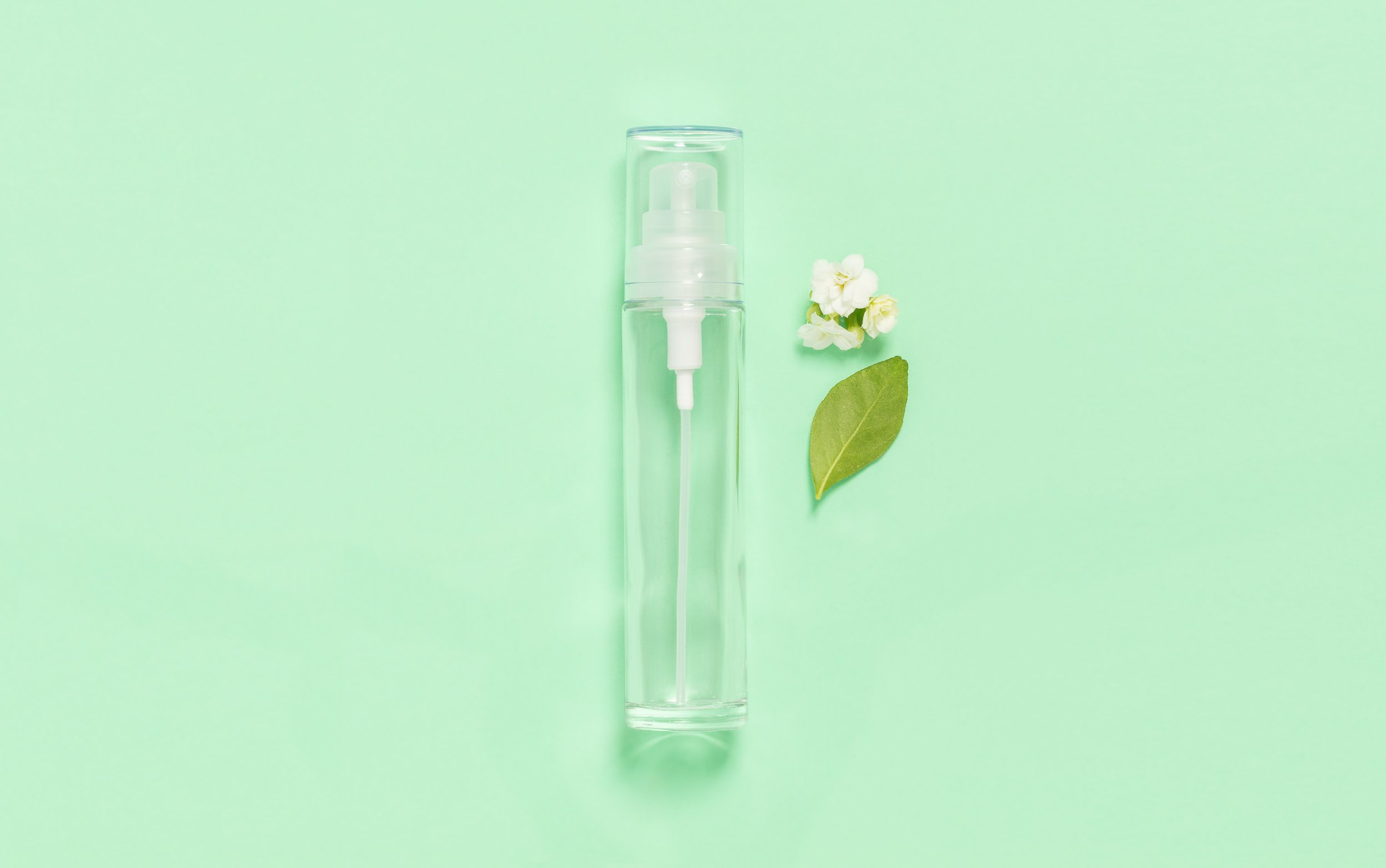 Flacon en verre Montparnasse 50 ml avec pompe spray