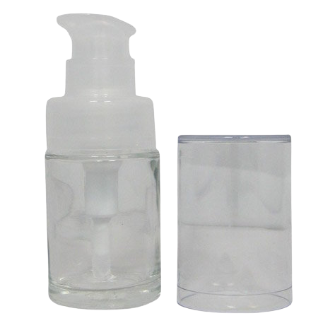 Flacon en verre "Vogue" 50 ml et pompe crème AromaZone