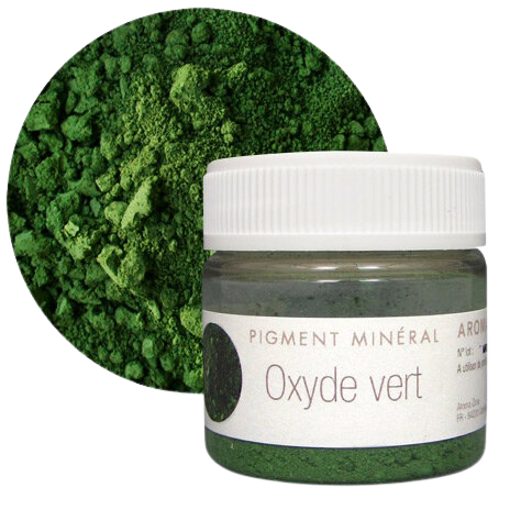 Oxyde minéral vert