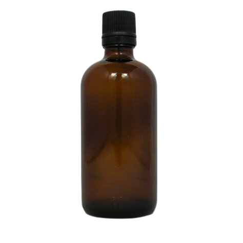 Flacon verre ambré 5 ml<br>+ bouchon compte-gouttes pour huiles