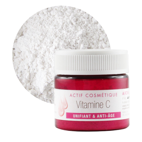 Vitamine C en poudre actif cosmétique AromaZone
