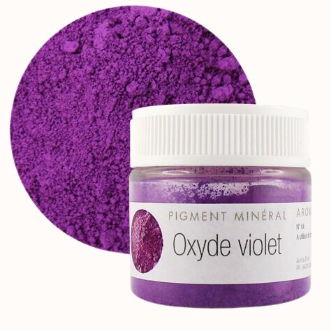 Oxyde minéral violet