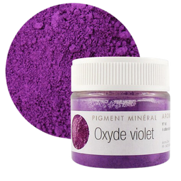 Oxyde minéral violet
