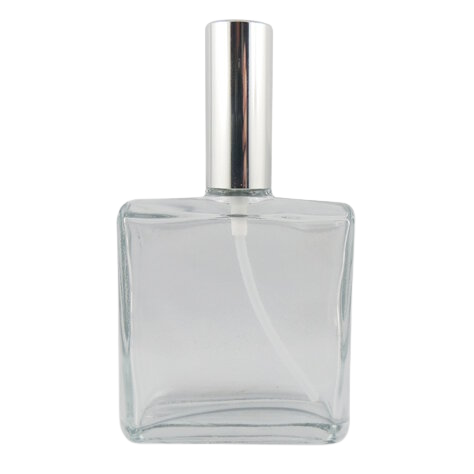 Flacon vaporisateur en verre Square 50 ml AromaZone