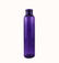 Flacon transparent PET recyclé violet aubergine 100 ml - 24/410 - sans bouchage