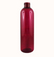 Flacon transparent PET recyclé rose framboise 250 ml - 24/410 - sans bouchage