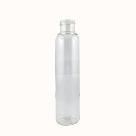 Flacon transparent PET 100 ml - 24/410 - sans bouchage