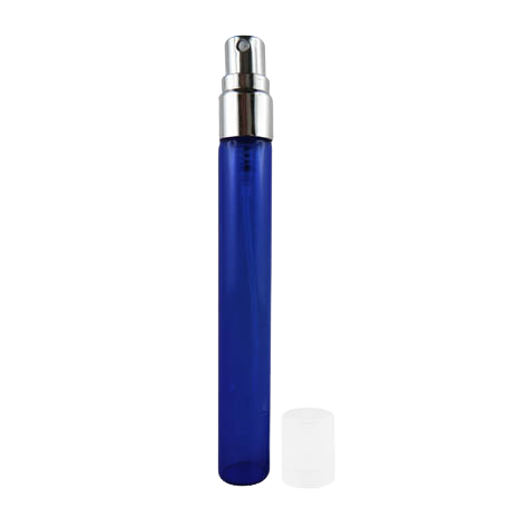 Mini-vaporisateur de poche en verre coloré bleu 10 ml